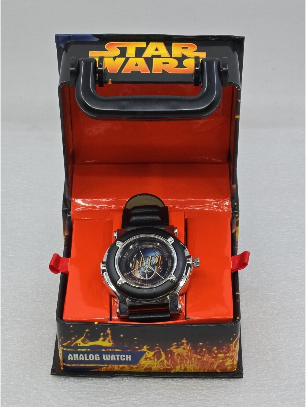 2005 Star Wars Jedi Knight Analog Watch Clicks LLC New In Case Episode 3 ROTS